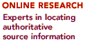 Online Research